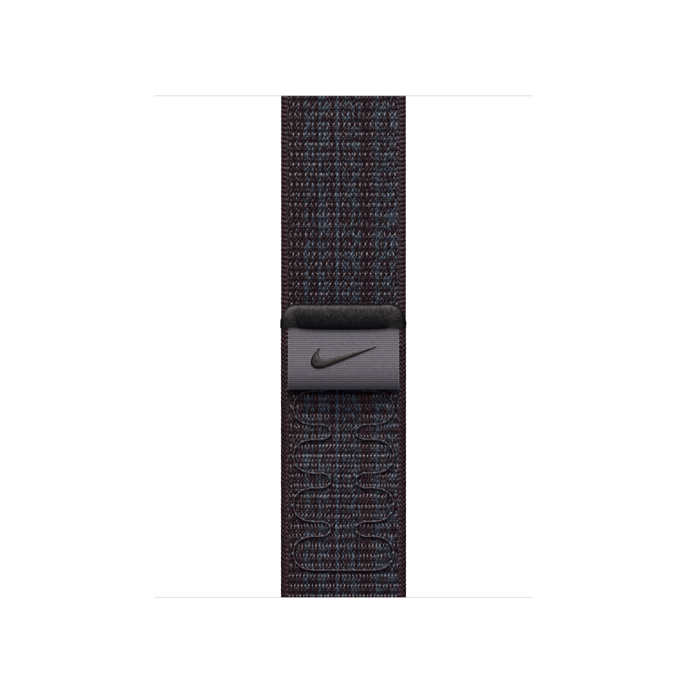 Ремешок 41mm Nike Sport Loop, Black/Blue Nike (MUJV3ZM/A)