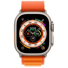 Apple Watch Ultra 49mm Orange Alpine Loop (MQFJ3) Medium