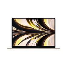 Ноутбук Apple MacBook Air 13 (2022) MLY13RU, Apple M2, 8 core, 8ГБ, 256ГБ SSD, (Starlight) сияющая звезда
