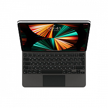 Клавиатура беспроводная Apple Magic Keyboard, для iPad Pro 12.9" (2021) MJQK3RS, Черный