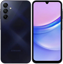 Смартфон Samsung Galaxy A15 6/128 ГБ, черный (Blue Black)